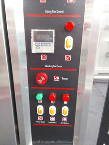 Ticari kullanım için <span class=keywords><strong>CE</strong></span> ile tam paslanmaz çelik 5 tepsiler sıcak hava konveksiyon fırın - Product Image 3