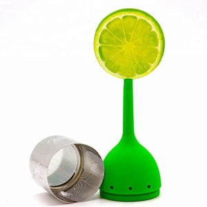 Kiwi Hình Dạng Trái Cây Silicone Thép Không Gỉ Trà Lọc Infuser Lọc - Product Image 6