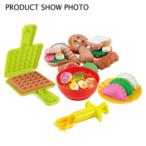 Kit de Pâte à Modeler Éducatif DIY <span class=keywords><strong>pour</strong></span> <span class=keywords><strong>Gaufres</strong></span> avec Divers Moules et Outils, Pâte Non Toxique <span class=keywords><strong>pour</strong></span> Enfants, Cadeau Créatif d'Artisanat Artistique - Product Image 5