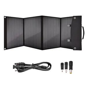 100w 18V GÜNEŞ PANELI as taşınabilir katlanabilir Solar şarj aleti için kamp Van RV 200W GÜNEŞ PANELI kiti ile güneş enerjisi kontrolörü