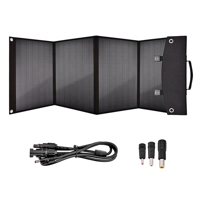 100w 18V Solar Panel As Portable Foldable Solar Charger for Camping Van RV 200W Solar Panel Kit with Solar Power Controller