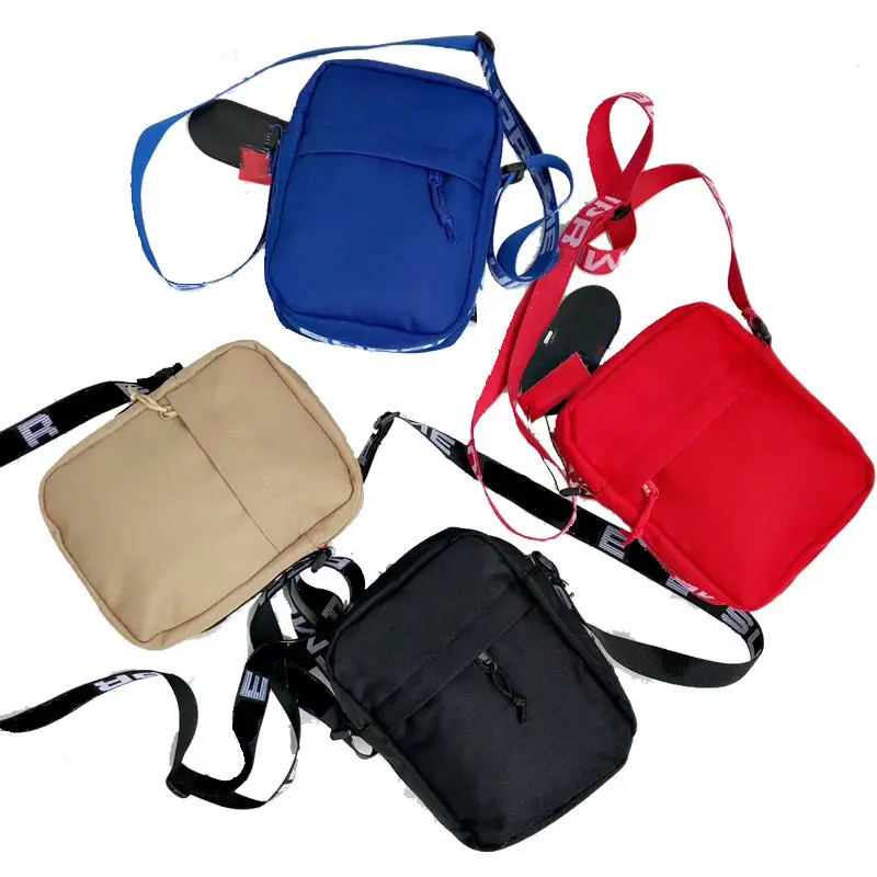 Модная нейлоновая сумка-мессенджер из фетра с перекрестной лямкой, небольшая индивидуальная длинная полосатая сумка через плечо для женщин и мужчин