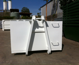 Poubelle de recyclage de ferraille de camion d'extérieur à crochet - Product Image 4