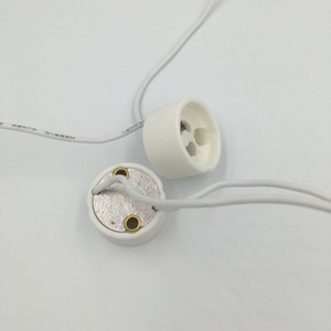 Factory Wholesale Ceramic <strong>GU10</strong> <strong>Socket</strong> Lamp Holder LED Light MR16 <strong>GU10</strong> <strong>Base</strong> 10CM SR Wire Connector LED CFL Halogen <strong>Adapter</strong> - Product Image 6