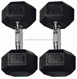 Good quality black coated hex RUBBER CUFFLINK for CrossFit - Product Image 3