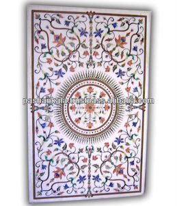 Mesa de mármol Dura, pieza blanca - Product Image 1