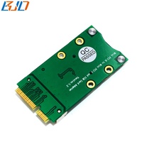 Usine en gros Mini PCIe vers Mini PCI-E 52PIN adaptateur sans fil 1 emplacement pour carte SIM pour Module 3G 4G LTE GSM WWAN