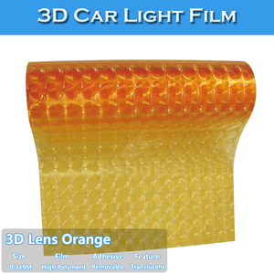 CARLIKE Precio <span class=keywords><strong>Al</strong></span> Por Mayor de La Manera 3D <span class=keywords><strong>Faro</strong></span> Light Car Wrapping Film de PVC - Product Image 4