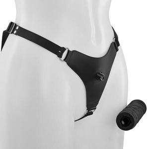 Arnés Enorme con Correa, Consolador Realista de Silicona con Cinturón Negro <span class=keywords><strong>y</strong></span> Juguetes Sexuales con Correa - Product Image 3