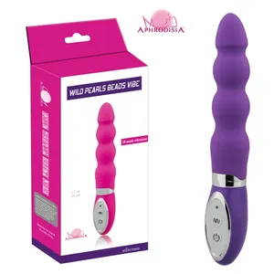 Hot Sexy Girls Video Sex Toys 10 Mode Purple Silicone Penis Vibrator For Women