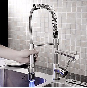 CE approvato di alta qualità <span class=keywords><strong>3</strong></span> <span class=keywords><strong>vie</strong></span> in ottone <span class=keywords><strong>a</strong></span> molla Led lavello cucina miscelatore rubinetti <span class=keywords><strong>rubinetto</strong></span> - Product Image 3