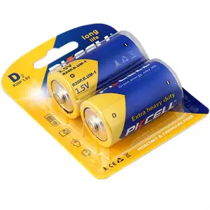 ร้อนขาย D ขนาด R20P um-1 R20 1.5 โวลต์ Um1 Super Heavy Duty แบตเตอรี่