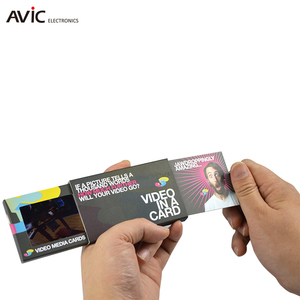 A5 hoặc A6 giấy 2.4 inch màn hình <span class=keywords><strong>LCD</strong></span> Mini Slider Video thẻ kinh doanh cho người kinh doanh - Product Image 6