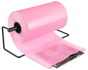 Fabriek groothandel Roze PE Anti-Statische Poly Tubing - Product Image 1