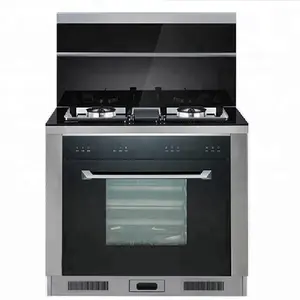 free standing oven (range hood+gas cooker+electronic oven)