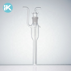 Huke Cam Kabarcık Emme Örnekleme Şişesi Toplama Tüpü Hava Formaldehit Dedektörü (10 ml) - Product Image 2