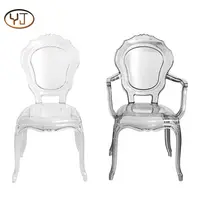 YuanJi hot sale clear wedding ghost hotel chair furniture etc yuanji plastic strong ect modern no commercial furniture