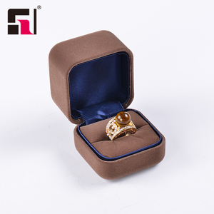 Petit Velours De Luxe Boîte à <span class=keywords><strong>Bijoux</strong></span>,<span class=keywords><strong>ecrin</strong></span> pour <span class=keywords><strong>bijoux</strong></span> - Product Image 5