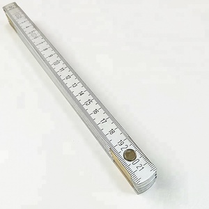 2m 10 pieghe/1m 5 pieghe europee Zollstock vendita calda righello pieghevole in alluminio di forte qualità - Product Image 4