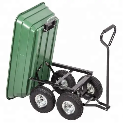 TC2135 TC2145 Quattro 4 Ruote di Plastica Da Giardino Carrelli Trolley