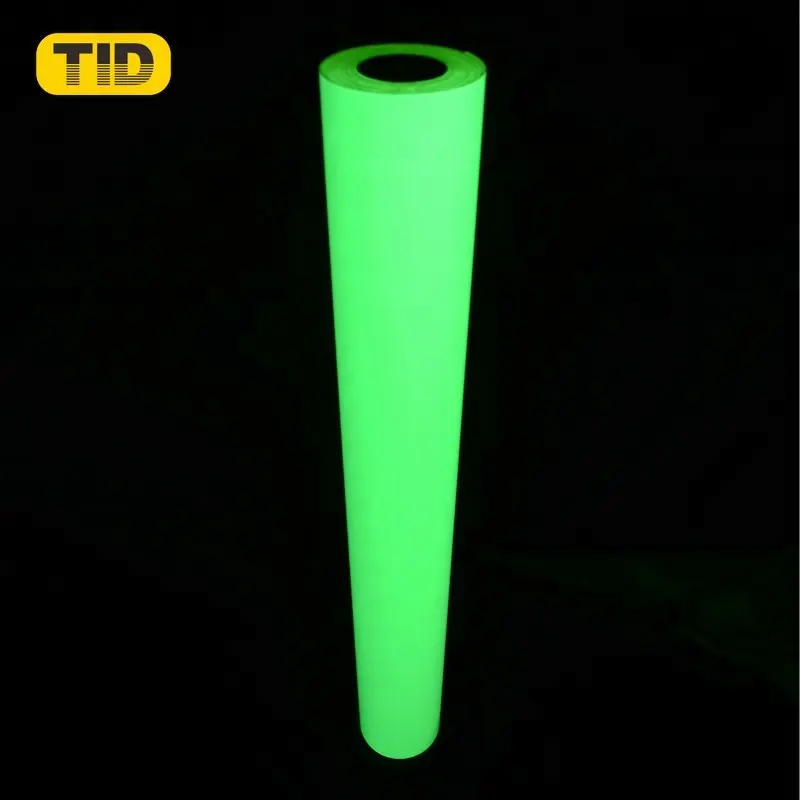 Ruban phosphorescent imprimable, produit de fabrication chinoise, brillent dans la nuit