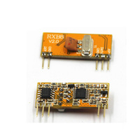 Módulo de Circuito Receptor RF Inalámbrico ASK de 433.92mhz con Función Automática para Sistema de Alarma y Puerta de Garaje