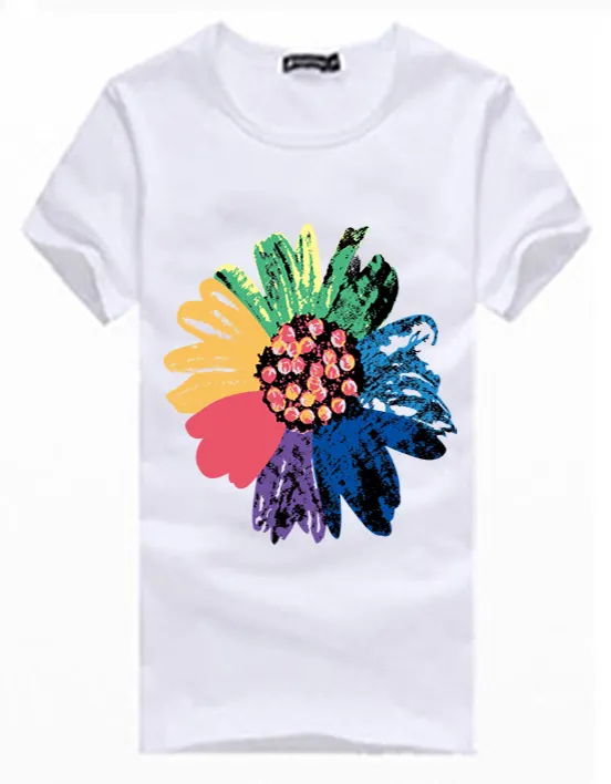 full color best quality t-shirt heat transfer printing pet film for garments using cmyk offset printing heat transfers