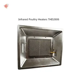 Pemanas Gas Sistem Pemanas Inframerah Brooder untuk Mesin Pembiakan Anak Ayam THD2606-1