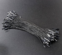 Kit électronique de bricolage pour câbles Dupont, 20cm, 2.54mm, raccord 1P, pour fils jumpers, connecteurs