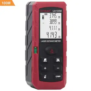 Laser distance meter 100M rangefinder trena laser tape range finder build measure device ruler test tool UA100M