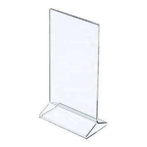 A5 kích thước tùy chỉnh Acrylic <span class=keywords><strong>menu</strong></span> Áp phích hiển thị giá chủ - Product Image 3