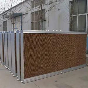 Paper material honey comb type evaporative cooling pad