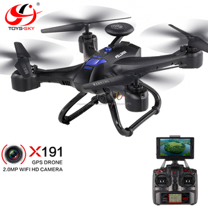 2018 profesional con HD FPV Cámara una vuelta clave GPS WiFi CAM drone vs DJI Phantom 3 cámara profesional drone - Product Image 1