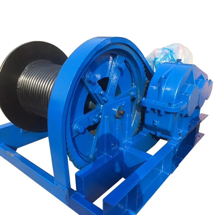 High Efficiency Motor Driven Electric Winch 5 ton Boat Anchor Electric Winch 220v for sael