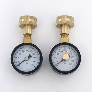 Манометр воды 14bar 200psi с резьбой соединения 3/4 дюйма - Product Image 3