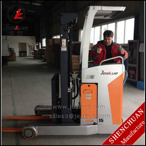 Mástil adelante 1.5 T 5 m altura <span class=keywords><strong>de</strong></span> elevación CE ISO aprobado controlador Curtis Alcance apilador carretilla elevadora - Product Image 1
