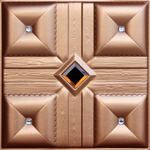 Intérieur <span class=keywords><strong>de</strong></span> luxe ignifuge fond décoratif 3d en cuir pu <span class=keywords><strong>mousse</strong></span> revêtement mural panneau - Product Image 2