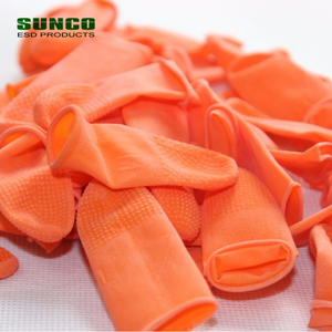 Orange Anti-Slip Industrial Latex <strong>Finger</strong> Cots Antistatic <strong>Finger</strong> <strong>Stall</strong> - Product Image 6