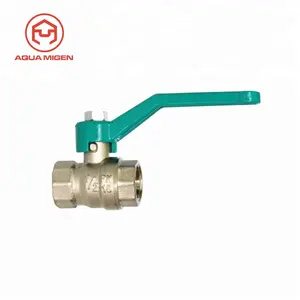 High Quality New Chrome Plating 1/2 Green Lever Valve Sanwa Ball Valve