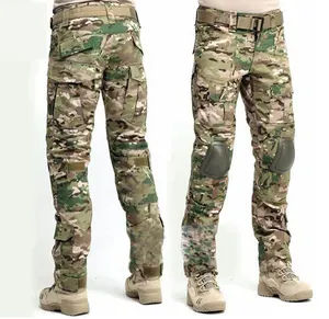 Pantalon spécial vêtement professionnel CP Camo avec genouillères