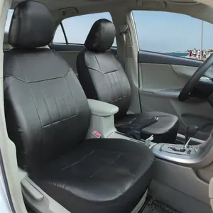 सामान्य चमड़े के सामने कार सीट कवर के लिए 6pcs कार सीट संरक्षण यूनिवर्सल फिट सेडान एसयूवी Minivans