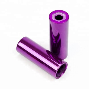 7075 <span class=keywords><strong>BMX</strong></span> Stunt Peg CNC usiné en alliage d'aluminium pour vélo vtt Luckyway Factory - Product Image 4