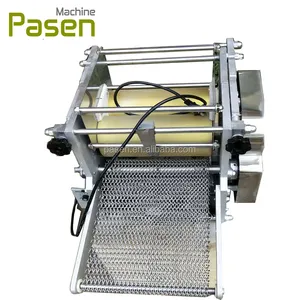 Electric dough roller press machine / corn flour dough press / corn tortilla machine for restaurant