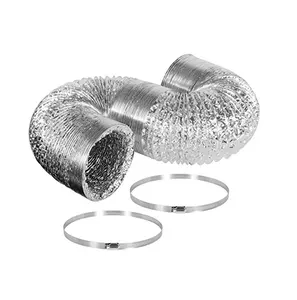 Air conditioning portable spiral aluminium foil flexible Dryer hose