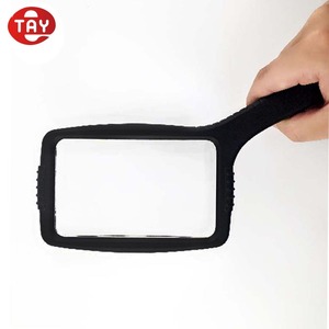 विशाल आयताकार ताल हाथ में आवर्धक कांच पढ़ने के लिए - Product Image 4