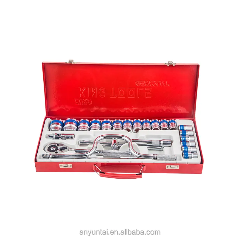 24 pcs Diagnostic tools 24 PCS Socket Set 1/2" Driver Tool Set mechanical tools set