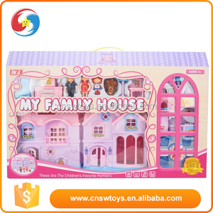 <span class=keywords><strong>My</strong></span> Family House พลาสติก Villa House ขายส่งซัวเถาของเล่น - Product Image 1