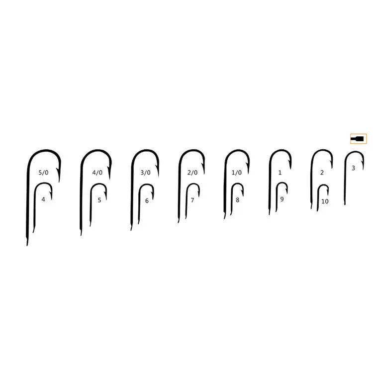 FJORD Custom high carbon steel quality hollow point kendal round sea saltwater fishing hooks