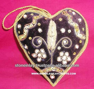 Christmas Ornaments for Decorative Heart Shape - Product Image 1