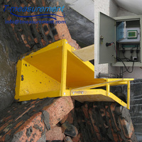 Medidor de Agua de Control Digital Taijia, Caudalímetro Ultrasónico de Canal Abierto para Canal Parshall y Compuerta Triangular